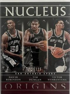 Tim Duncan / Victor Wembanyama / David Robinson