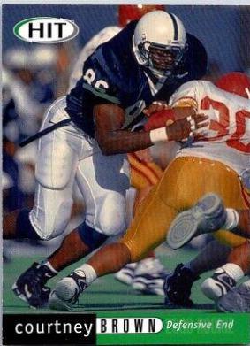 Courtney Brown #50 Football Cards 2000 SAGE HIT