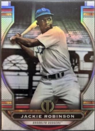 Jackie Robinson #8 Baseball Cards 2023 Topps Tribute