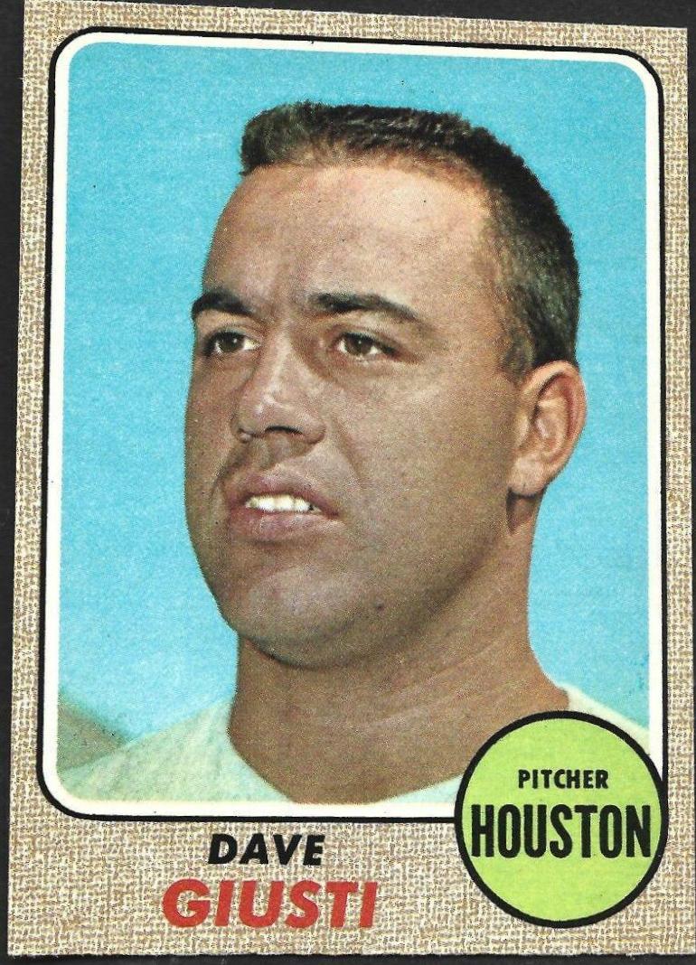 Dave Giusti #182 Baseball Cards 1968 O Pee Chee