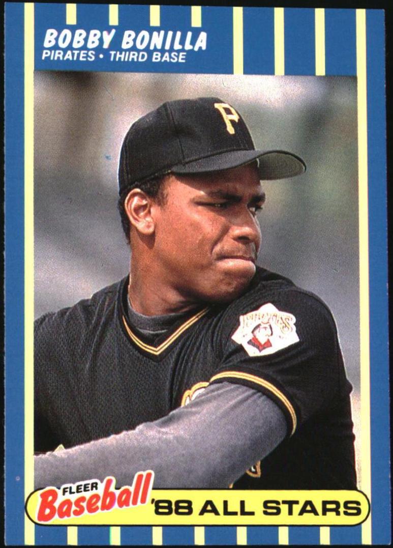 Bobby Bonilla #3 1988 Fleer Baseball All Stars