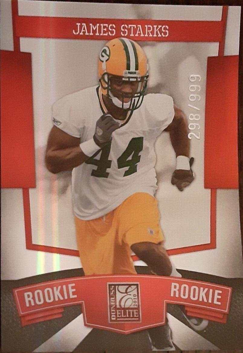 James Starks #109 2010 Panini Donruss Elite Football