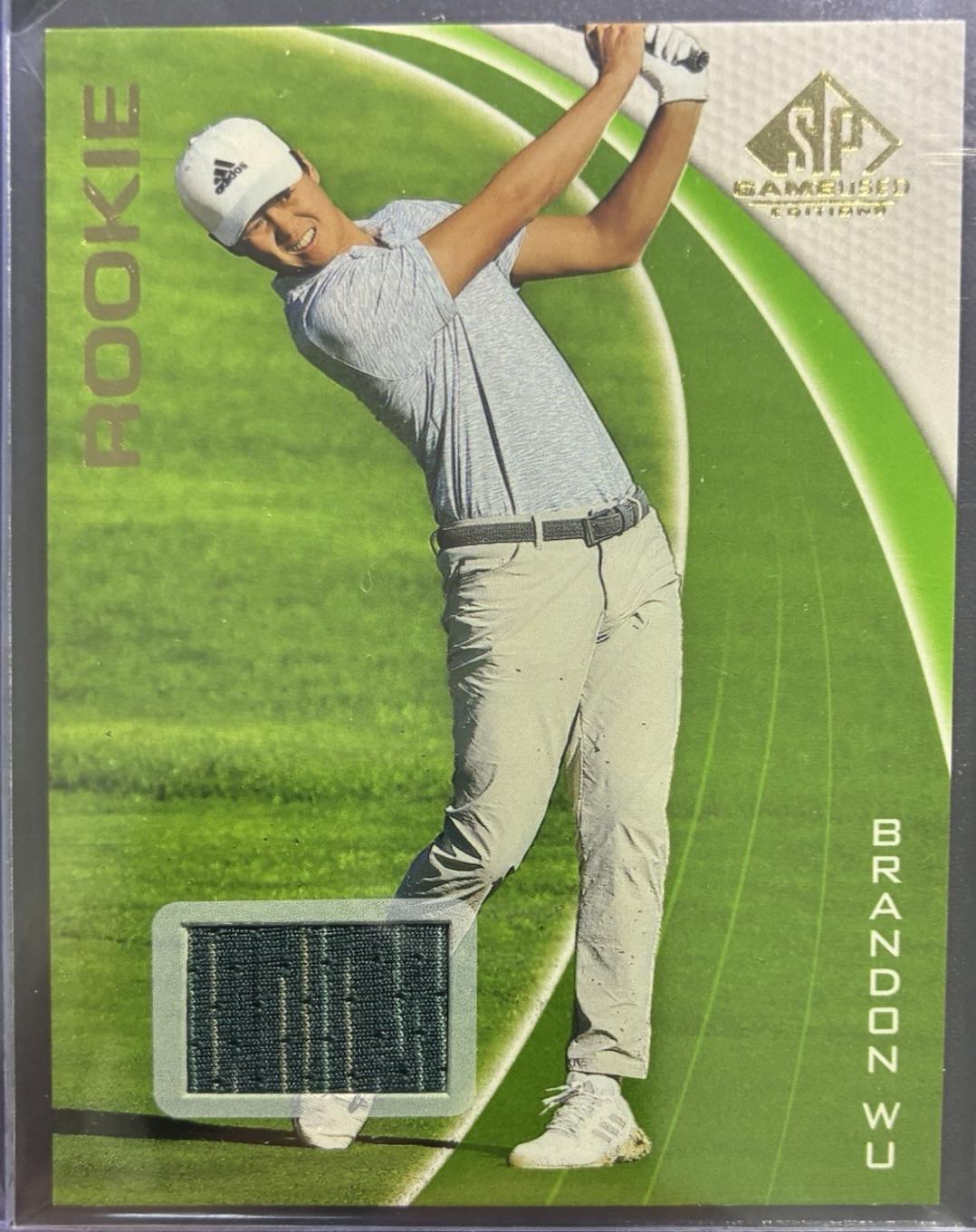 Brandon Wu #82 2024 Sp Game Used Golf