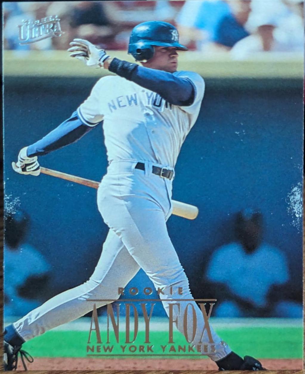 Andy Fox #383 Baseball Cards 1996 Ultra