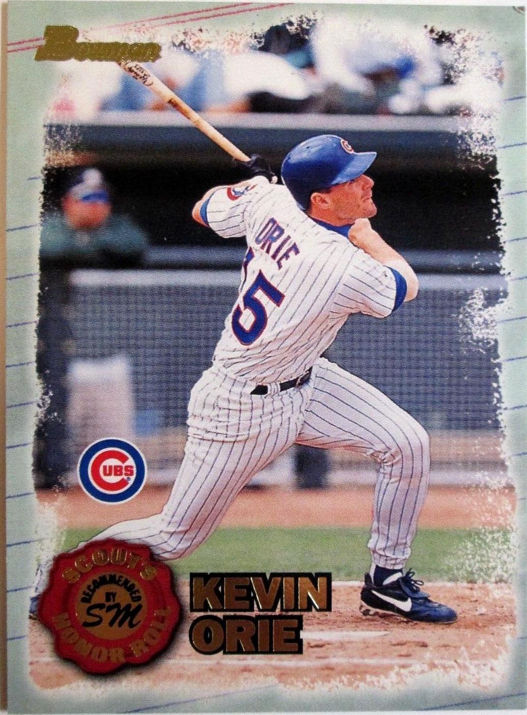Kevin Orie #SHR5 Baseball Cards 1997 Bowman Scout's Honor Roll