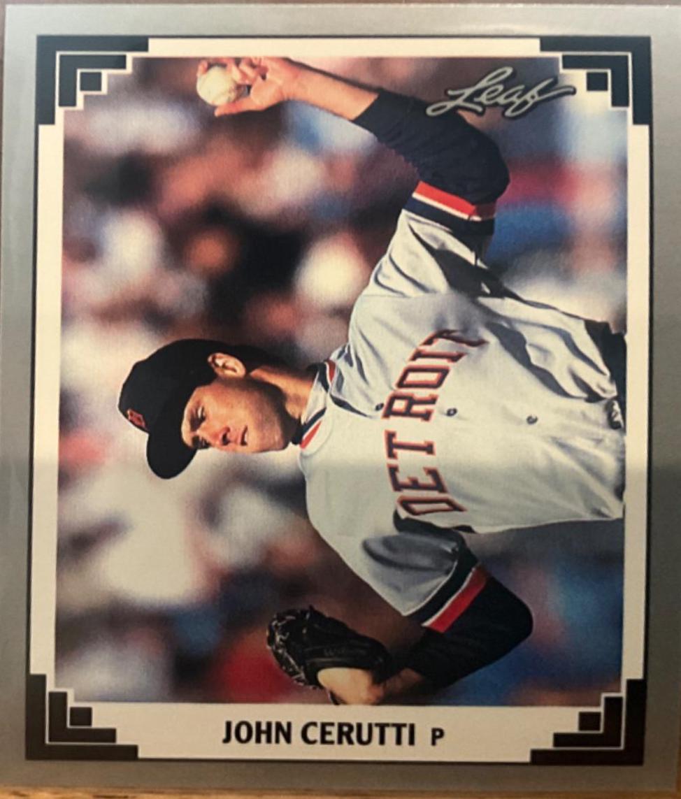 John Cerutti #270 Baseball Cards 1991 Leaf