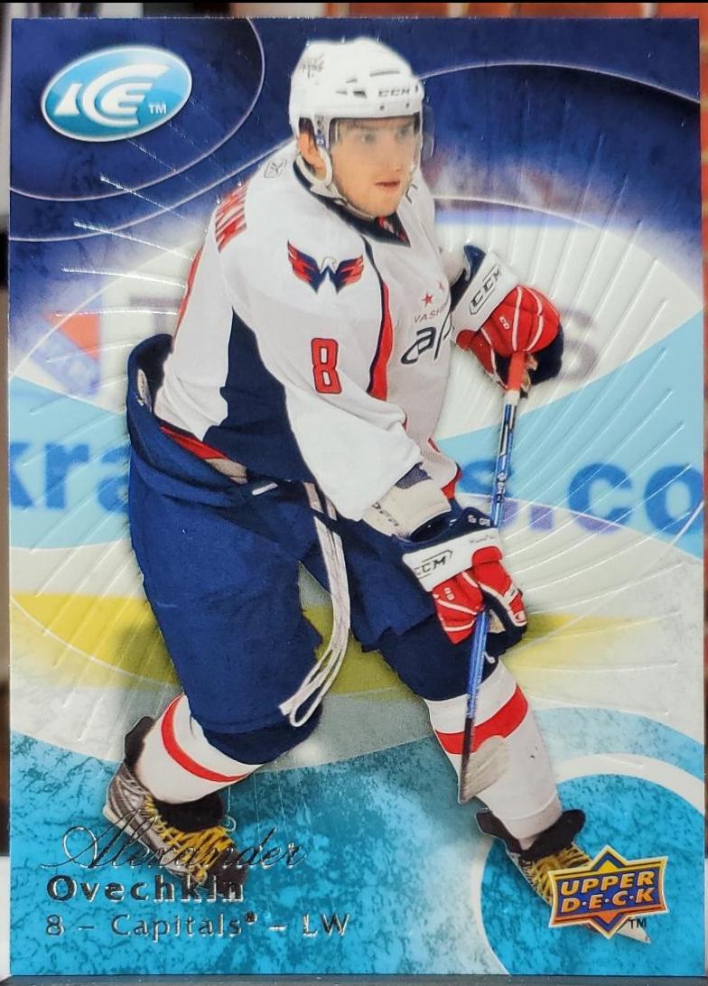Alexander Ovechkin #5 Hockey Cards 2009 Upper Deck Ice