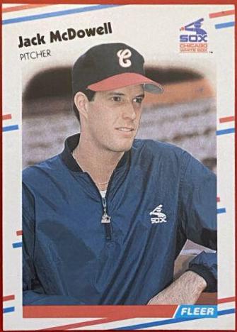 Jack McDowell #407 Baseball Cards 1988 Fleer
