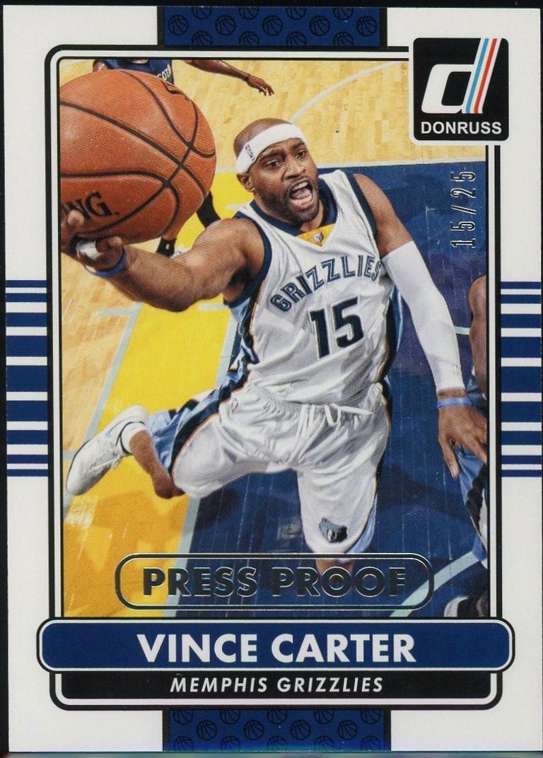 Vince Carter [Silver Press Proof] #133