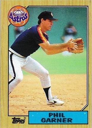 Phil Garner #304 Baseball Cards 1987 Topps
