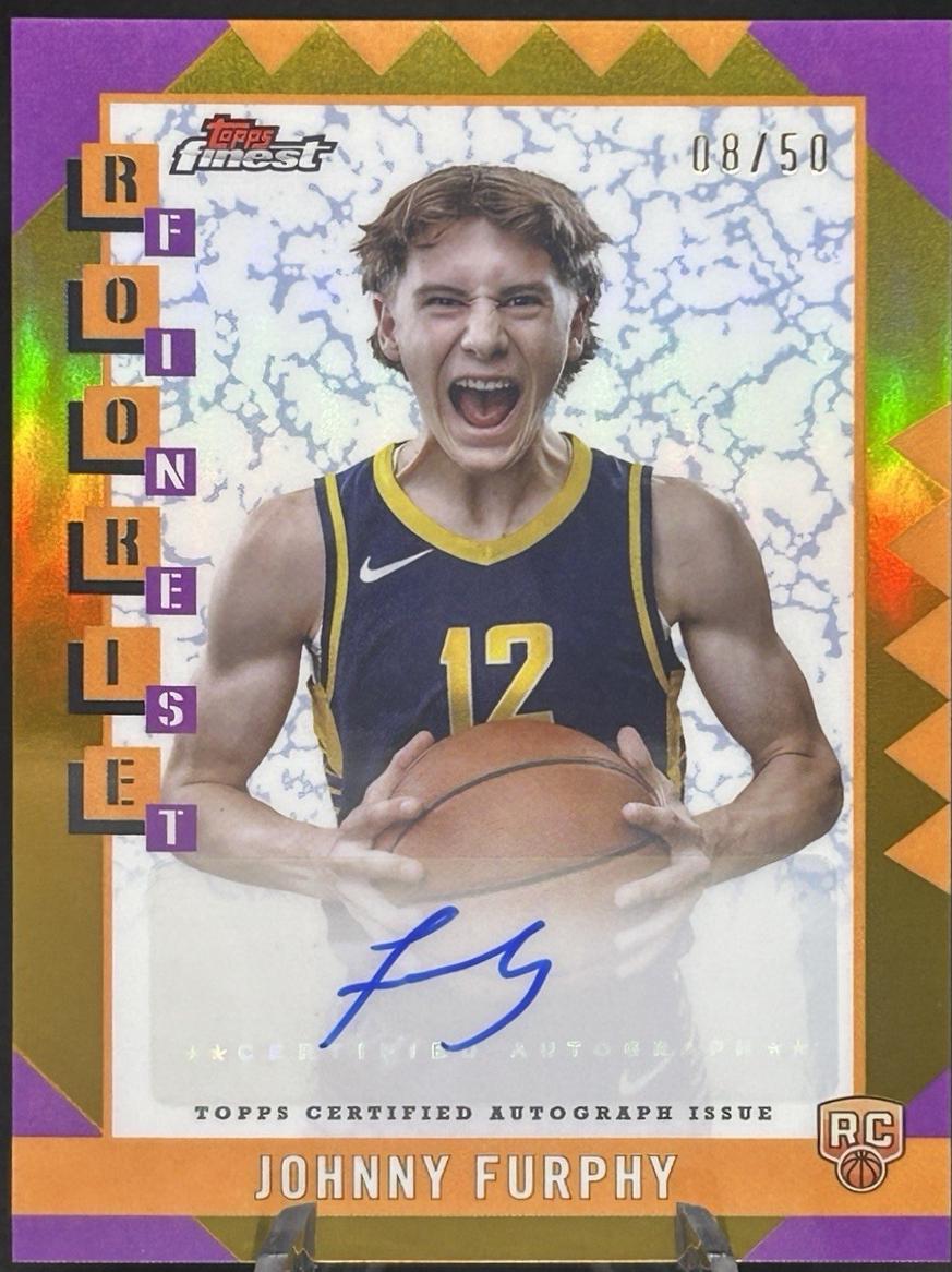 Johnny Furphy [Gold Refractor] #RFA-JF