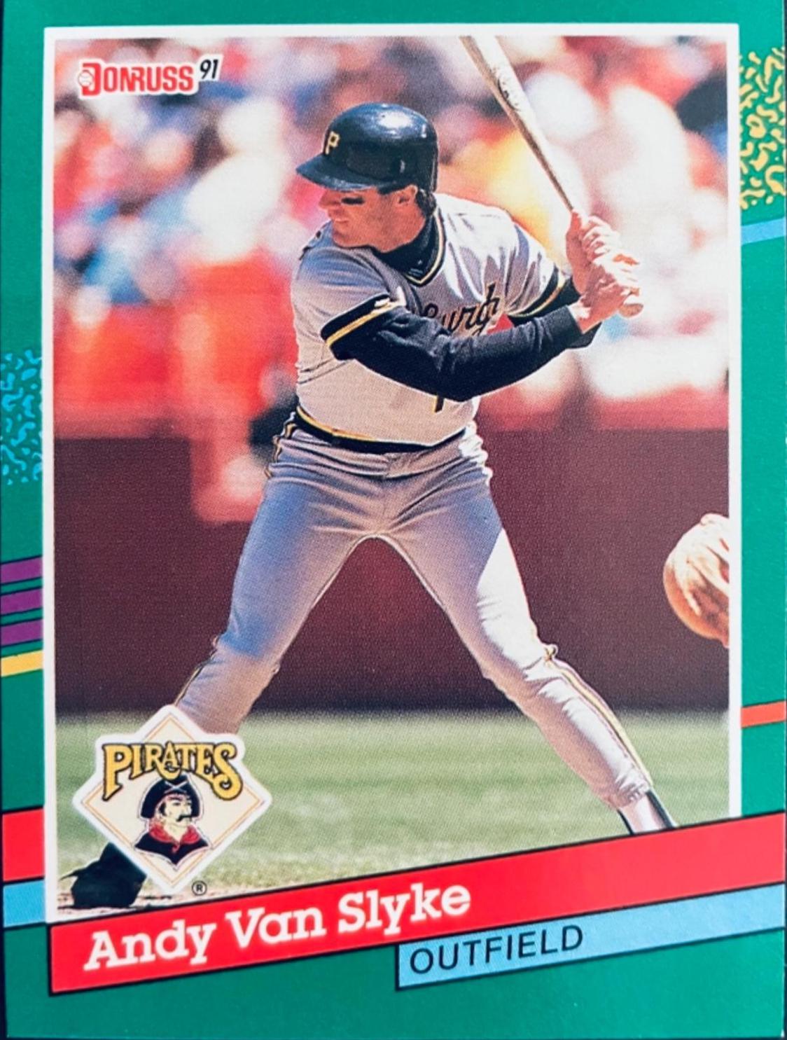 Andy Van Slyke #552 Baseball Cards 1991 Donruss