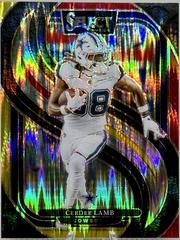 CeeDee Lamb [Red Yellow Prizm Shock] #135 Prices | 2024 Panini