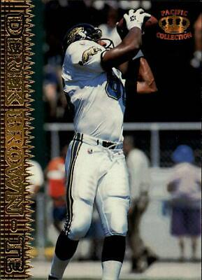 Derek Brown #12 Football Cards 1995 Pacific