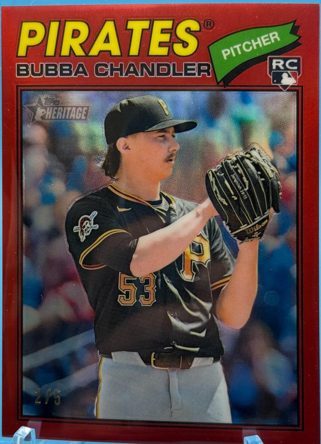 Bubba Chandler [Red Bordered Chrome] #265