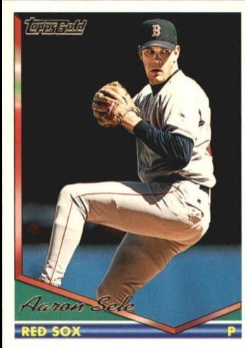 Aaron Sele #445 Baseball Cards 1994 Topps Gold