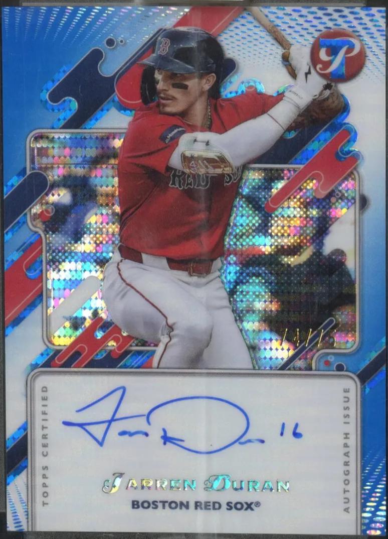 Jarren Duran [Blue] #PA-JDU