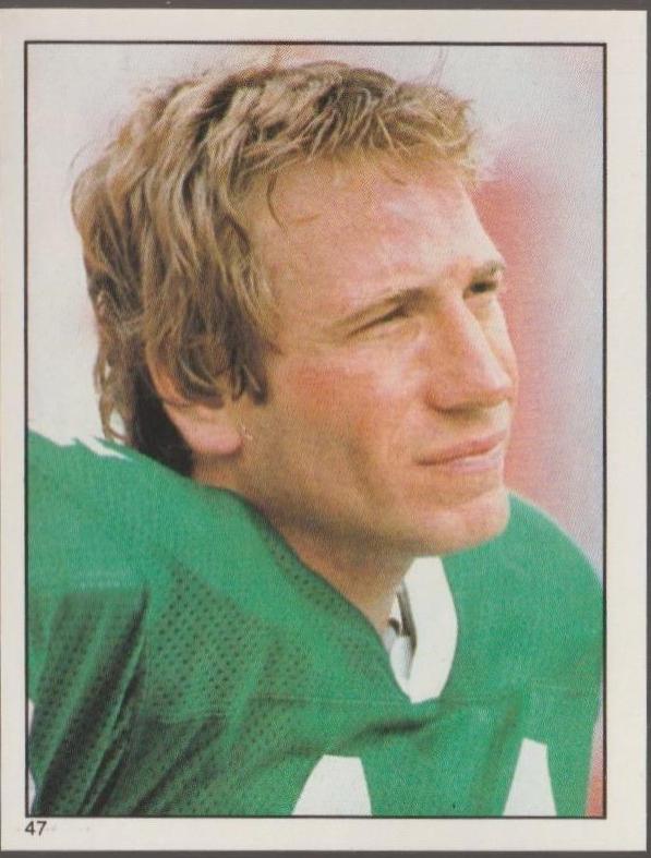 Richard Todd #47 Football Cards 1981 Topps Stickers