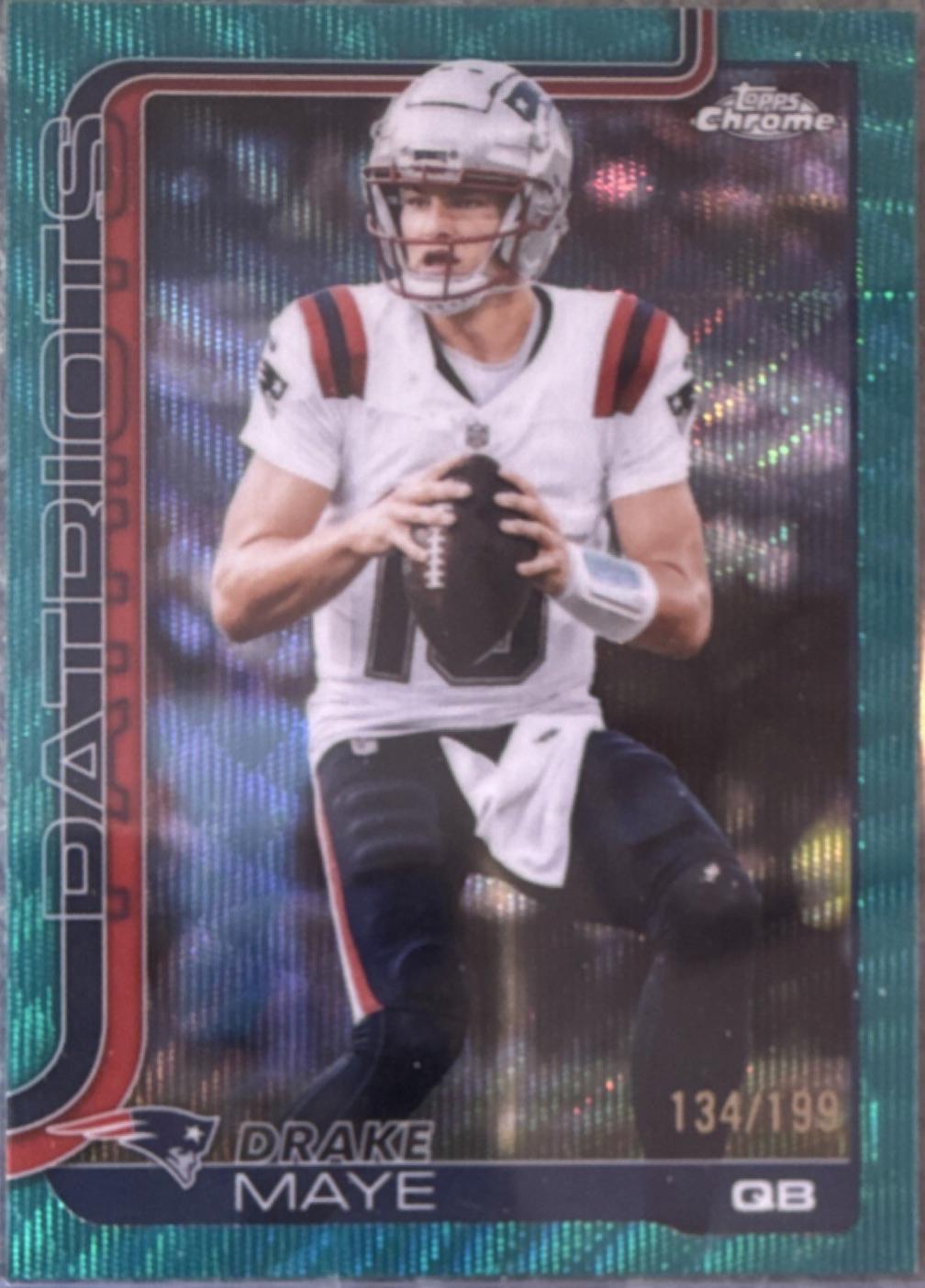 Drake Maye [Teal Refractor] #207