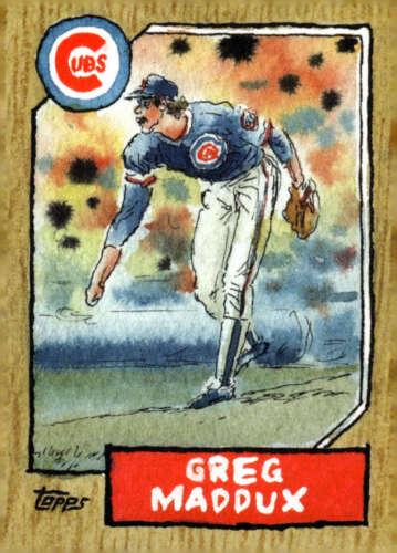 Greg Maddux #53 2024 Topps Spotlight Baseball