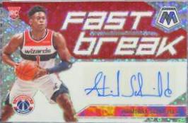 Admiral Schofield #FB-ASH Basketball Cards 2019 Panini Mosaic Autographs Fast Break