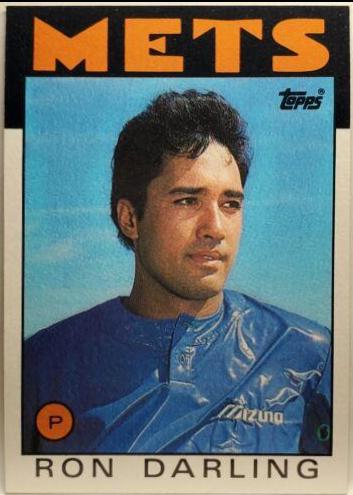 Ron Darling #225 Baseball Cards 1986 Topps