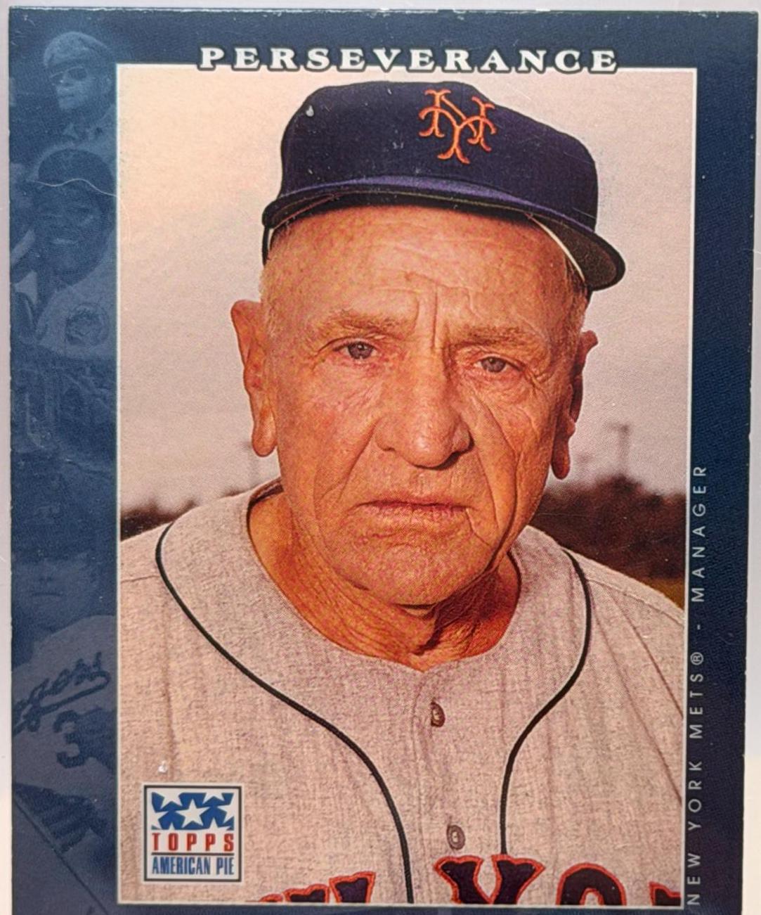 Casey Stengel #50 2002 Topps American Pie Baseball
