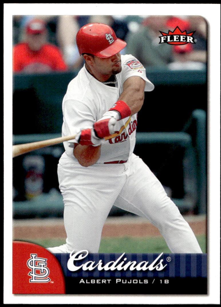 Albert Pujols #43a 2007 Fleer Baseball