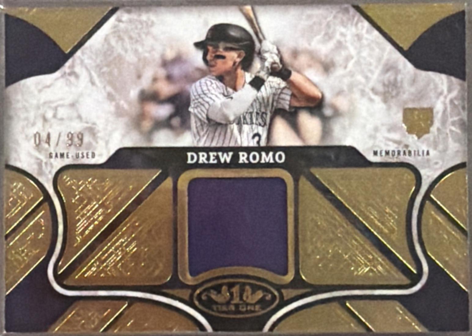 Drew Romo [Triple Patch] #T1R-DR