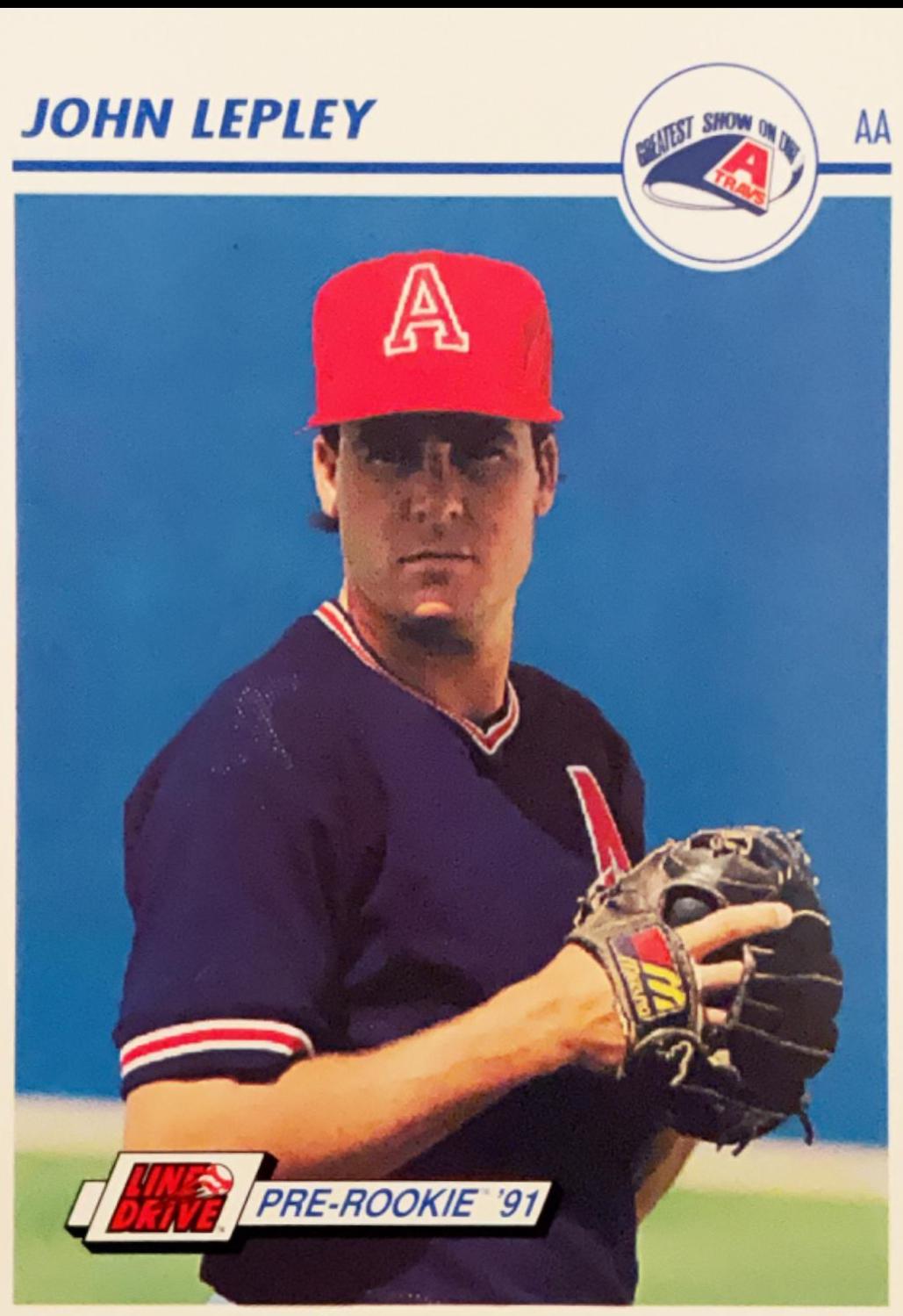 John Lepley #37 Baseball Cards 1991 Impel Line Drive Pre Rookie AA