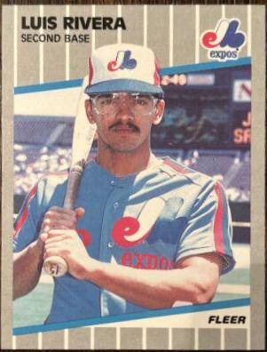 Luis Rivera (1989 Fleer)
