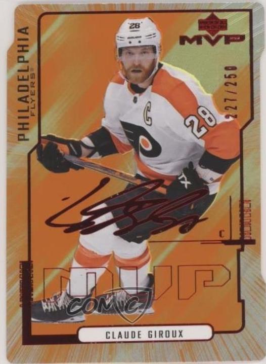 Claude Giroux #29 2020 Upper Deck MVP 20th Anniversary Hockey