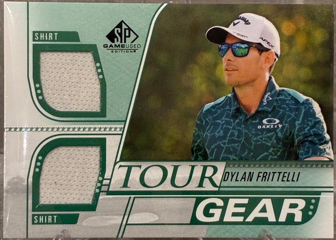 Dylan Frittelli #TG-DF 2021 Sp Game Used Tour Gear Golf
