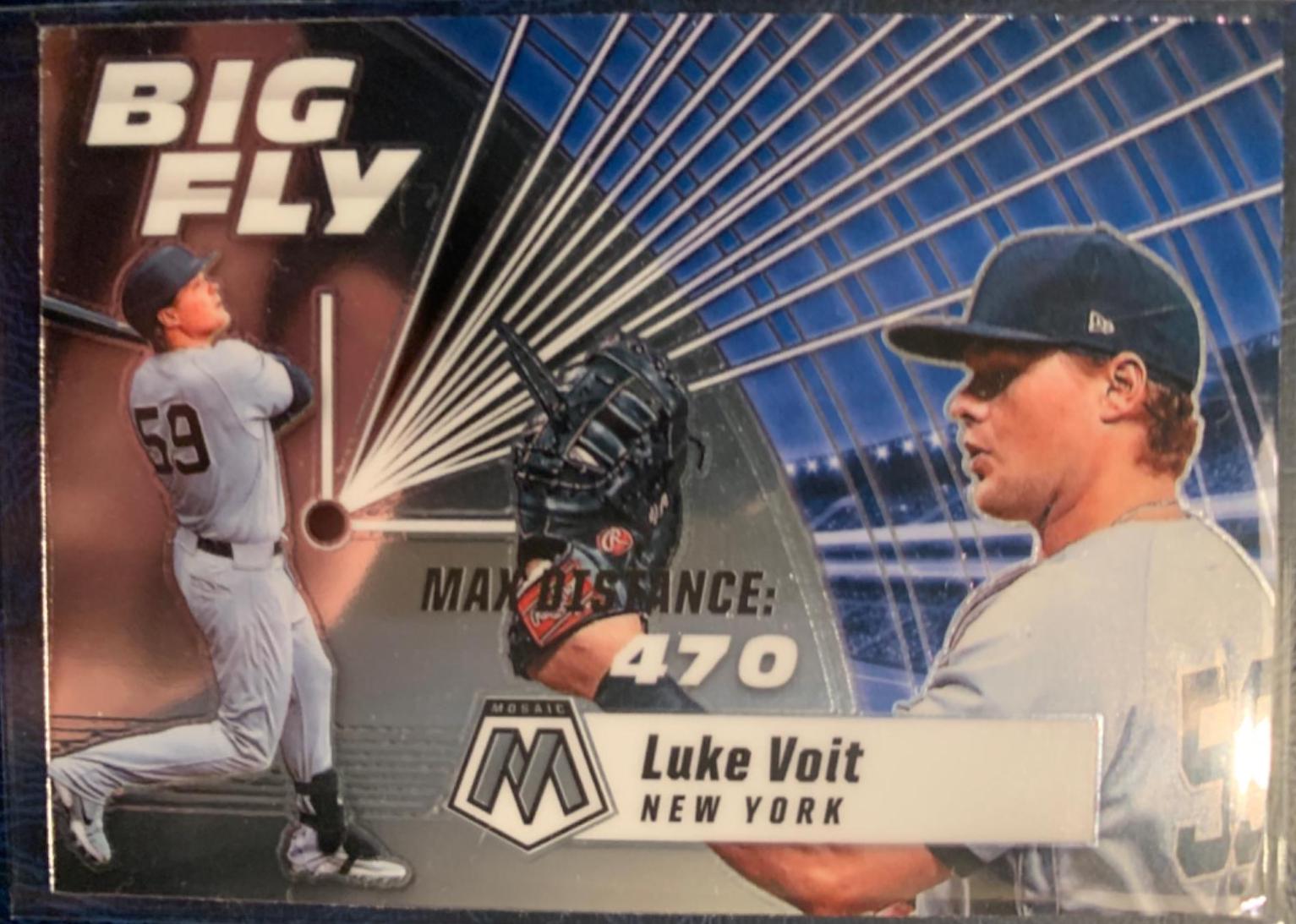 Luke Voit #BF1 Baseball Cards 2021 Panini Mosaic Big Fly