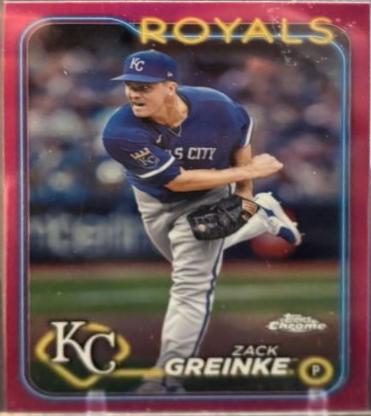 Zack Greinke [Pink Refractor] #202