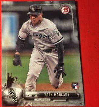 Yoan Moncada #25 Baseball Cards 2017 Bowman