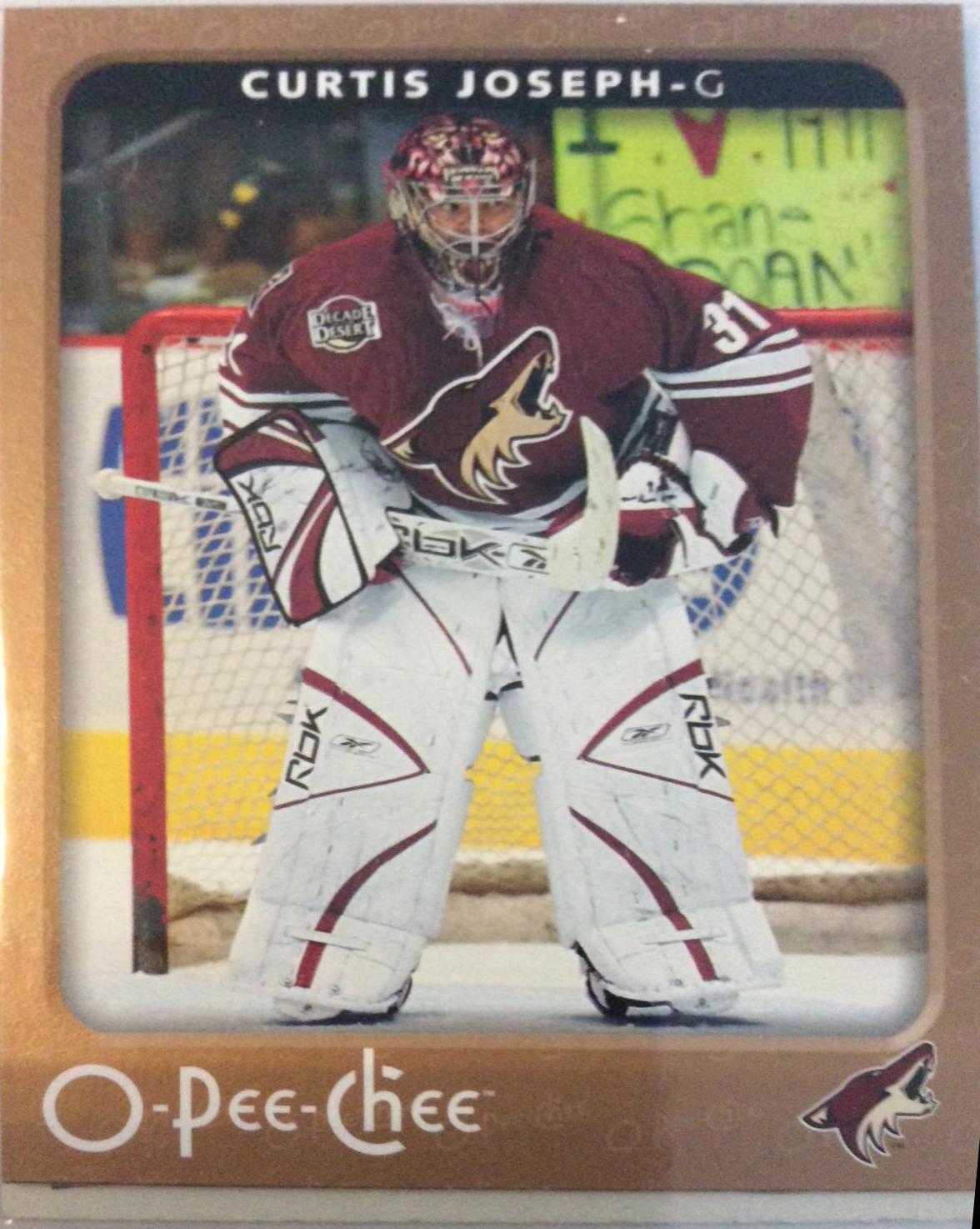 Curtis Joseph #373 Hockey Cards 2006 O Pee Chee