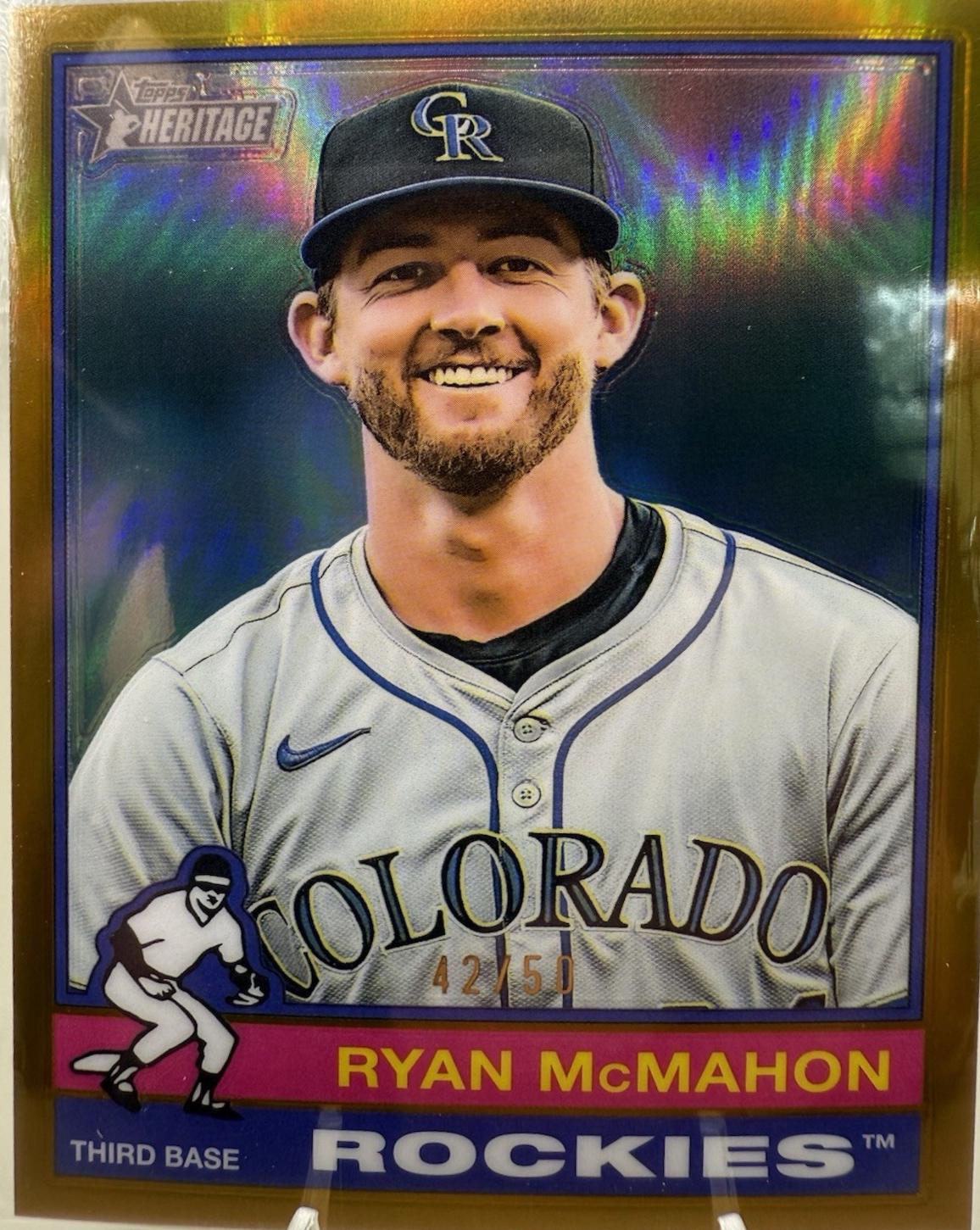 Ryan Mcmahon [Gold Chrome] #457