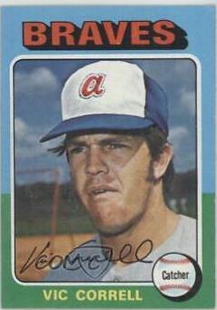 Vic Correll #177 Baseball Cards 1975 Topps