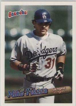 Mike Piazza #8 Baseball Cards 1996 Bazooka