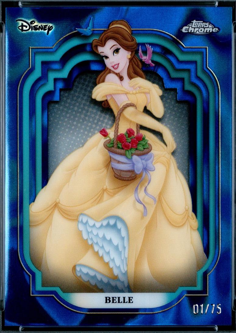 Belle [Dark Blue Light Blue Lava Refractor] #49