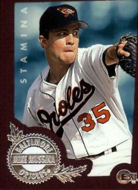 Mike Mussina #6 Baseball Cards 1996 EMotion XL