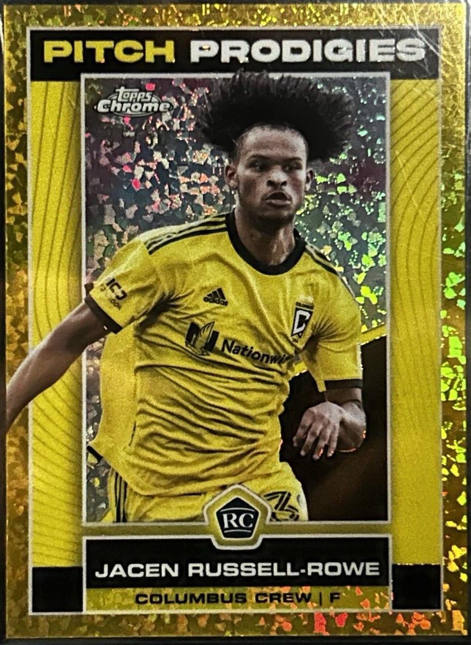 Jacen Russell Rowe #38 Soccer Cards 2023 Topps Chrome MLS