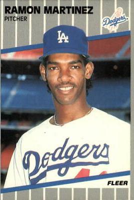 Ramon Martinez #67 Baseball Cards 1989 Fleer