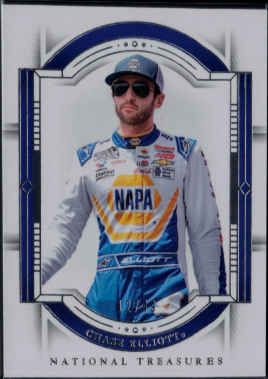 Chase Elliott #4 Racing Cards 2024 Panini National Treasures NASCAR
