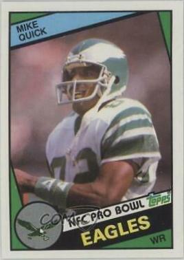 Mike Quick #333 Football Cards 1984 Topps