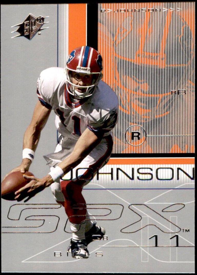 Rob Johnson #9 Football Cards 2001 Spx