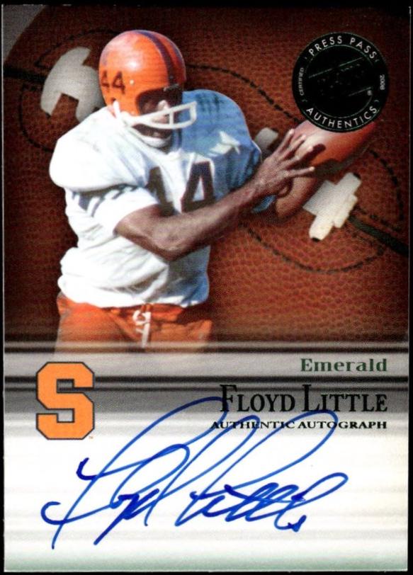 Floyd Little #SS-FL 2008 Press Pass Legends Saturday Signatures Football