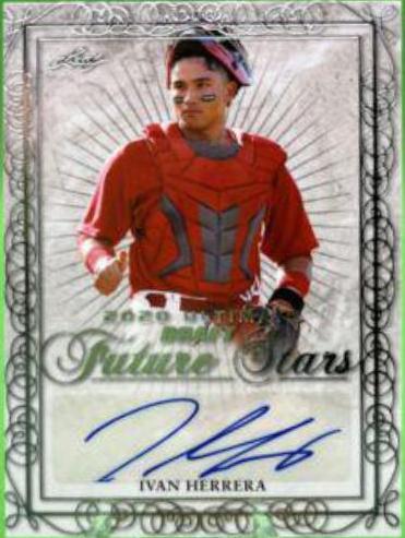 Ivan Herrera #BA-IH1 2020 Leaf Ultimate Autographs Baseball