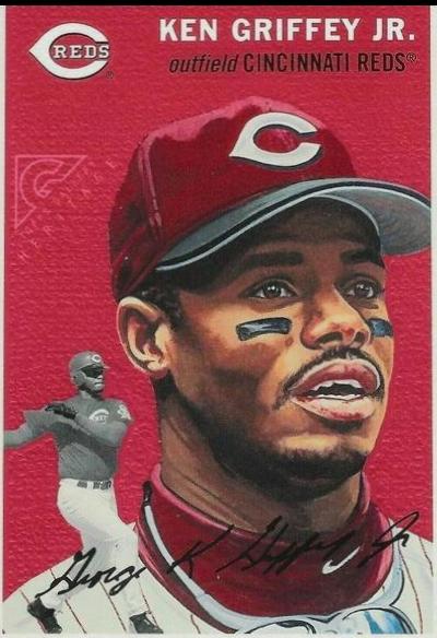 Ken Griffey Jr #TGH14 Baseball Cards 2000 Topps Gallery Heritage